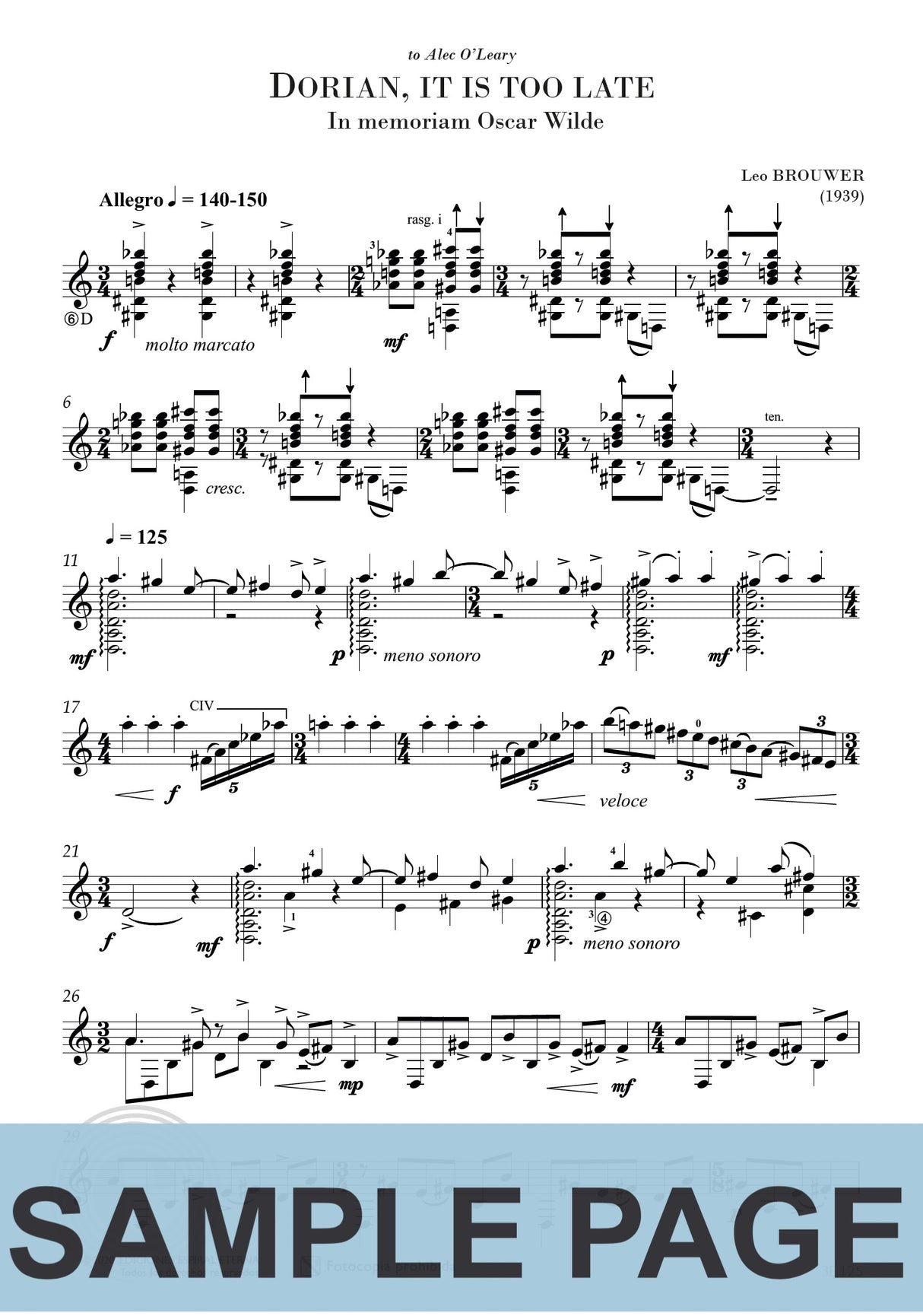 Brouwer: Dorian, it is too late