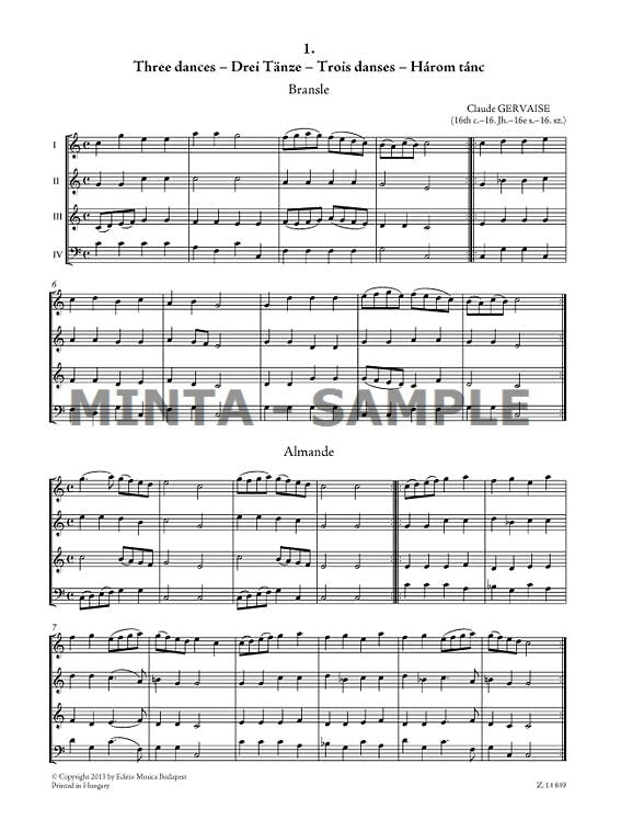 Easy Quartets