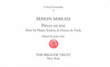 Marais: Pièces en trio