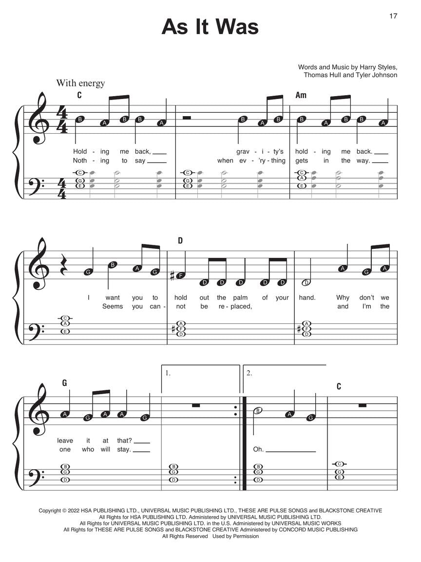 Instant Piano Songs: Chart Hits