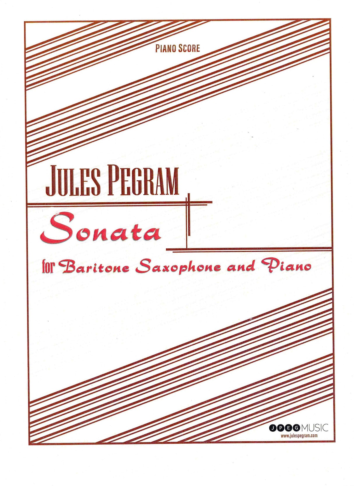 Pegram: Bassoon Sonata (arr. for baritone sax & piano)