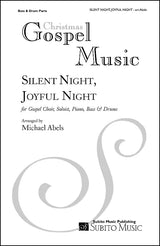 Abels: Silent Night, Joyful Night (arr. for Gospel soloist, SAT choir & orchestra)