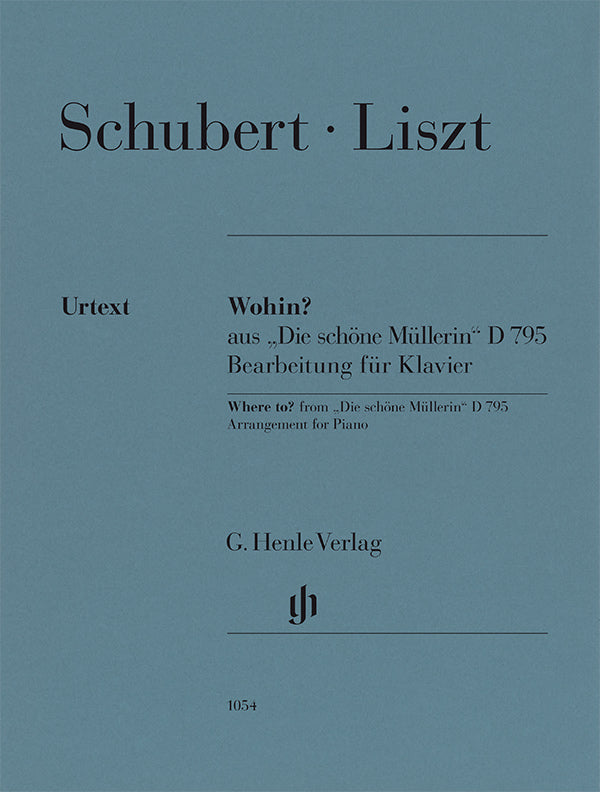 Schubert-Liszt: Wohin? (arr. for piano)