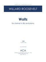 Roosevelt: Waltz (Version for Clarinet & Piano)