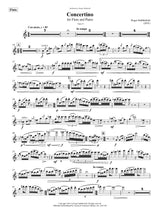 Stubblefield: Concertino for Flute and Piano, Op. 9