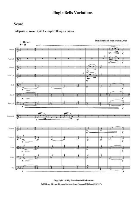 D. Richardson: Jingle Bells Variations