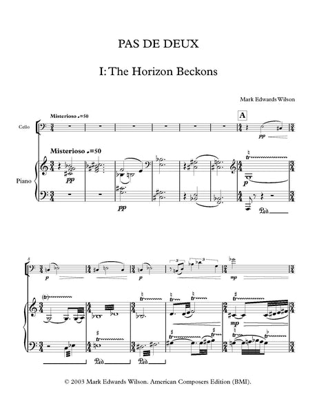 Wilson: Pas de Deux
