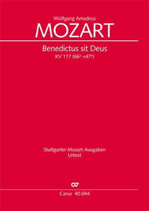 Mozart: Benedictus sit Deus, K. 117