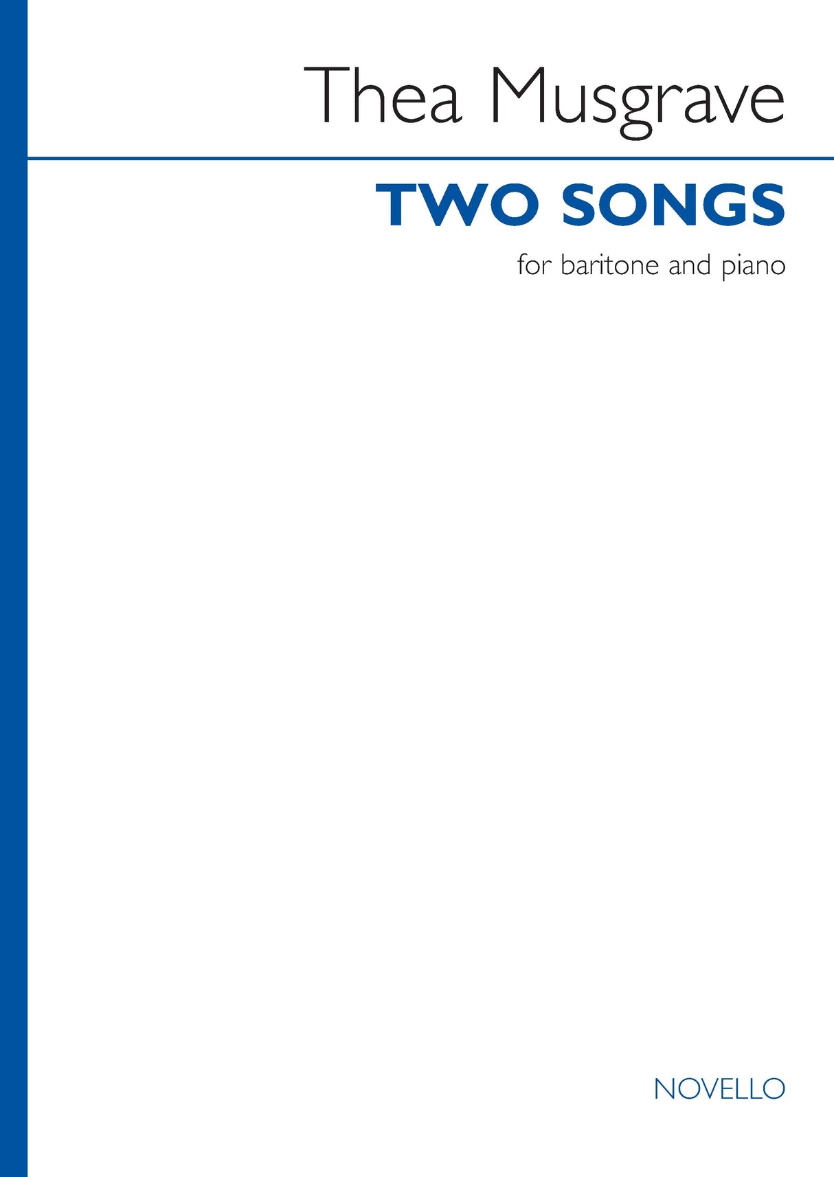 Musgrave: 2 Songs