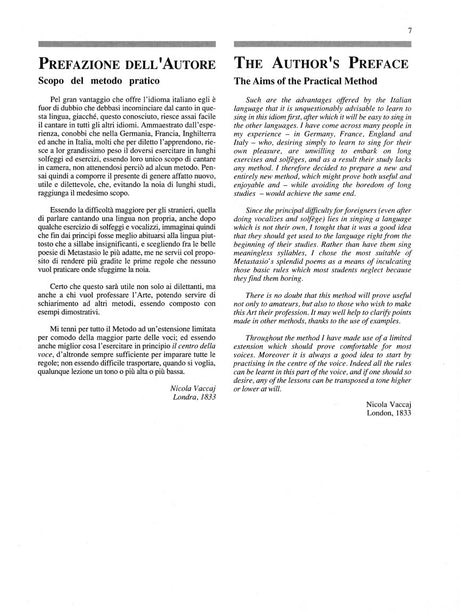 Vaccai: Practical Vocal Method - Low Voice