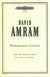 Amram: Shakespearean Concerto