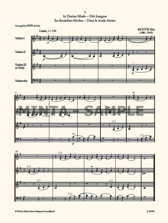 The Microcosm of String Ensemble Music - Volume 2 (Intermediate)