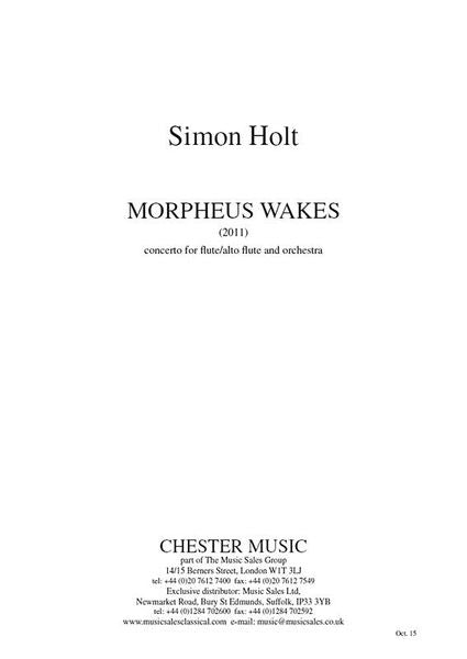 Holt: Morpheus Wakes