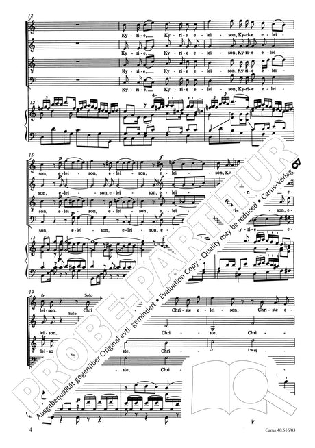 Mozart: Missa in C Major, K. 257