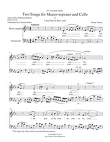Owens: 2 Songs for Mezzo-Soprano & Cello, Op. 120