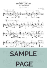 Brouwer: Sonata Cubana No. 7