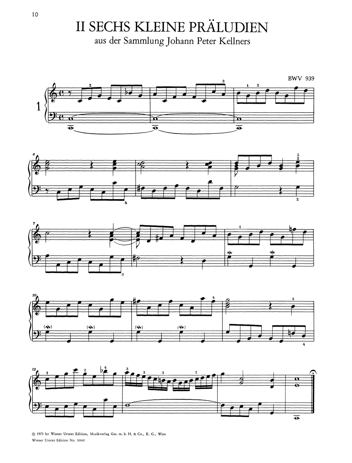 Bach: Little Preludes and Fughettas