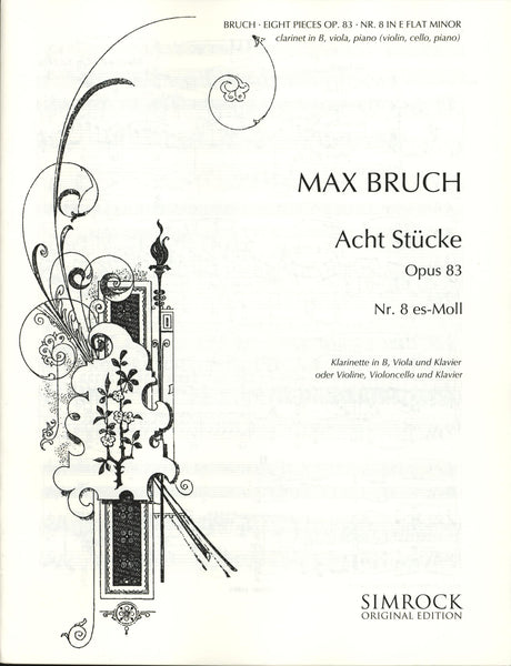 Bruch: Eight Pieces, Op. 83, No. 8 – Ficks Music