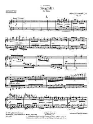 Liebermann: Gargoyles, Op. 29