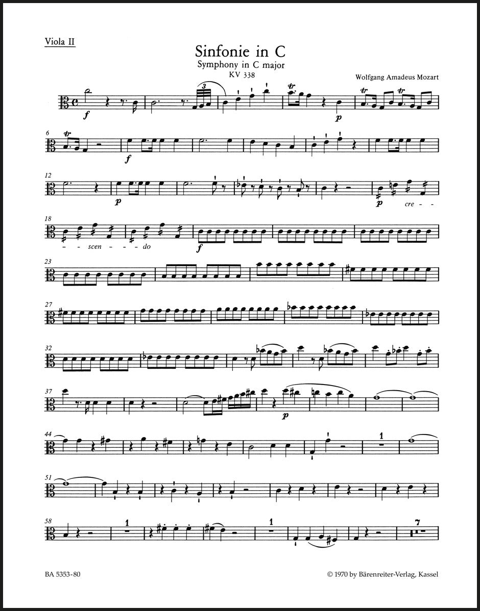 Mozart: Symphony No. 34 in C Major, K. 338 – Ficks Music