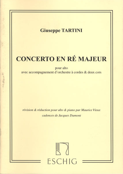 Tartini: Viola Concerto in D Major – Ficks Music