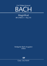 C.P.E. Bach: Magnificat, BR-CPEB E 4, Wq. 215