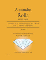 Rolla: Viola Concertino in E-flat Major, BI. 328, No. 546