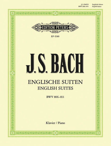 Bach: English Suites BWV 806-811 – Ficks Music