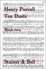 Purcell: Vocal Duets - Book 2