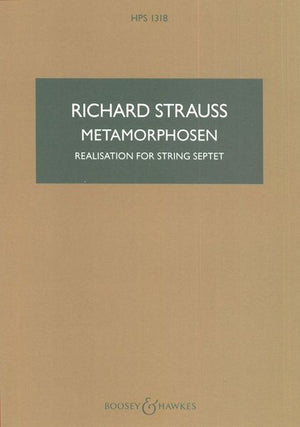 Strauss: Metamorphosen (arr. for string septet)