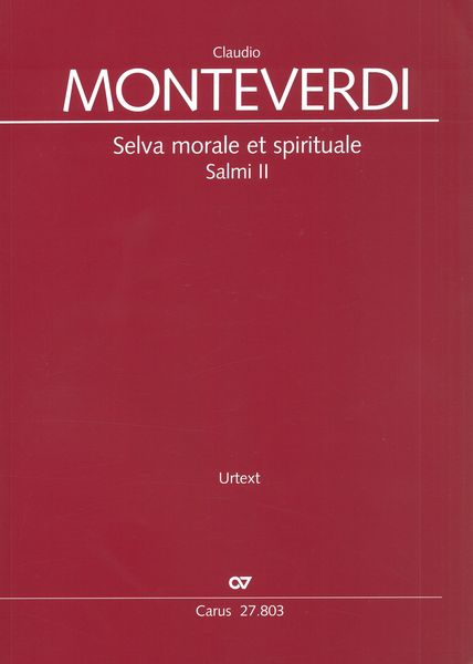 Monteverdi: Selva morale et spirituale