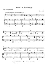 H.L. Adams: Sence You Went Away (arr. for voice & piano)