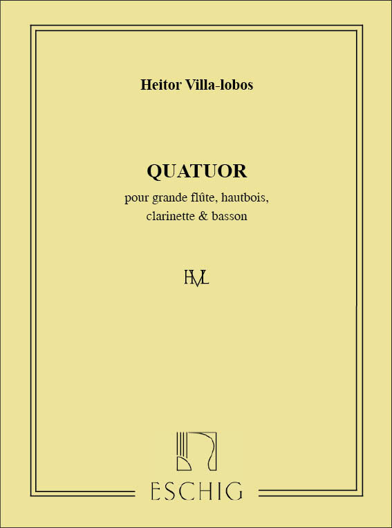Villa-Lobos: Quartet for Flute, Oboe, Clarinet and Bassoon
