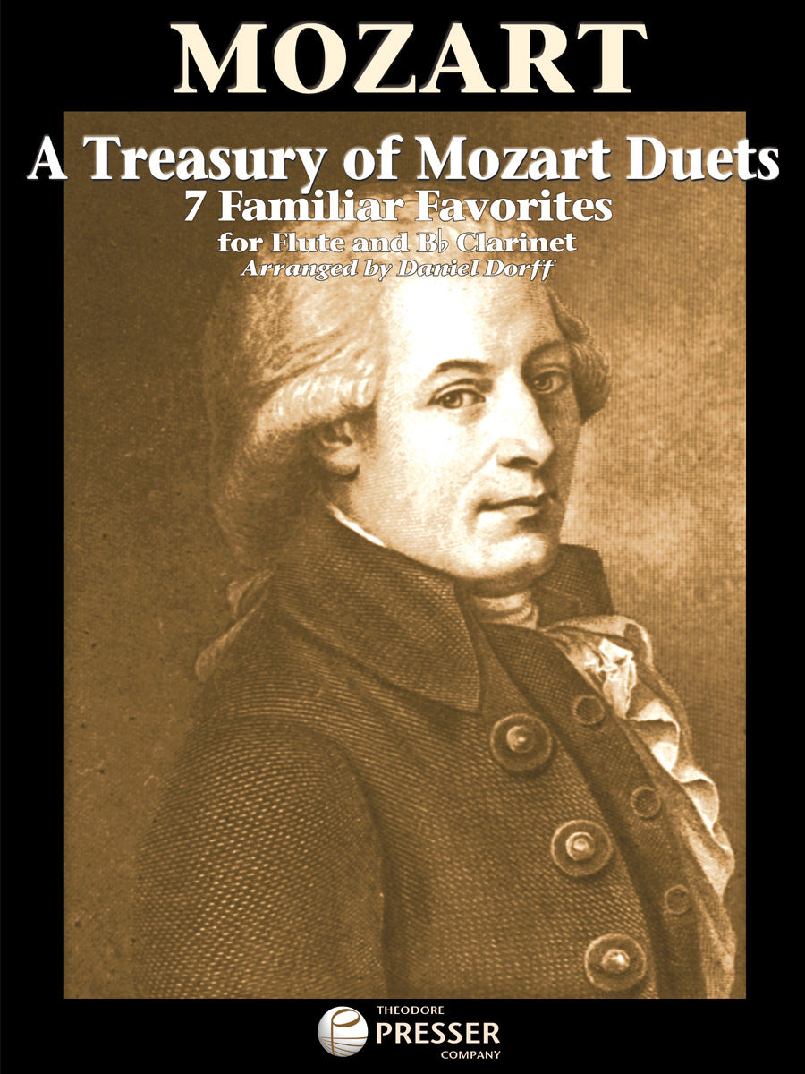A Treasury of Mozart Duets for Flute and Clarinet