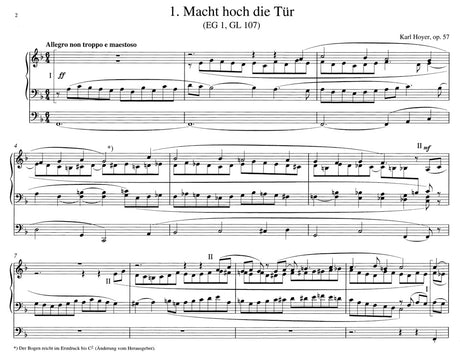 Hoyer: Chorale Preludes, Op. 57 - Volume 1