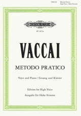 Vaccai: Metodo pratico de canto