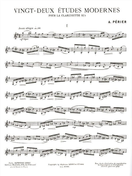 Périer: 22 Modern Studies