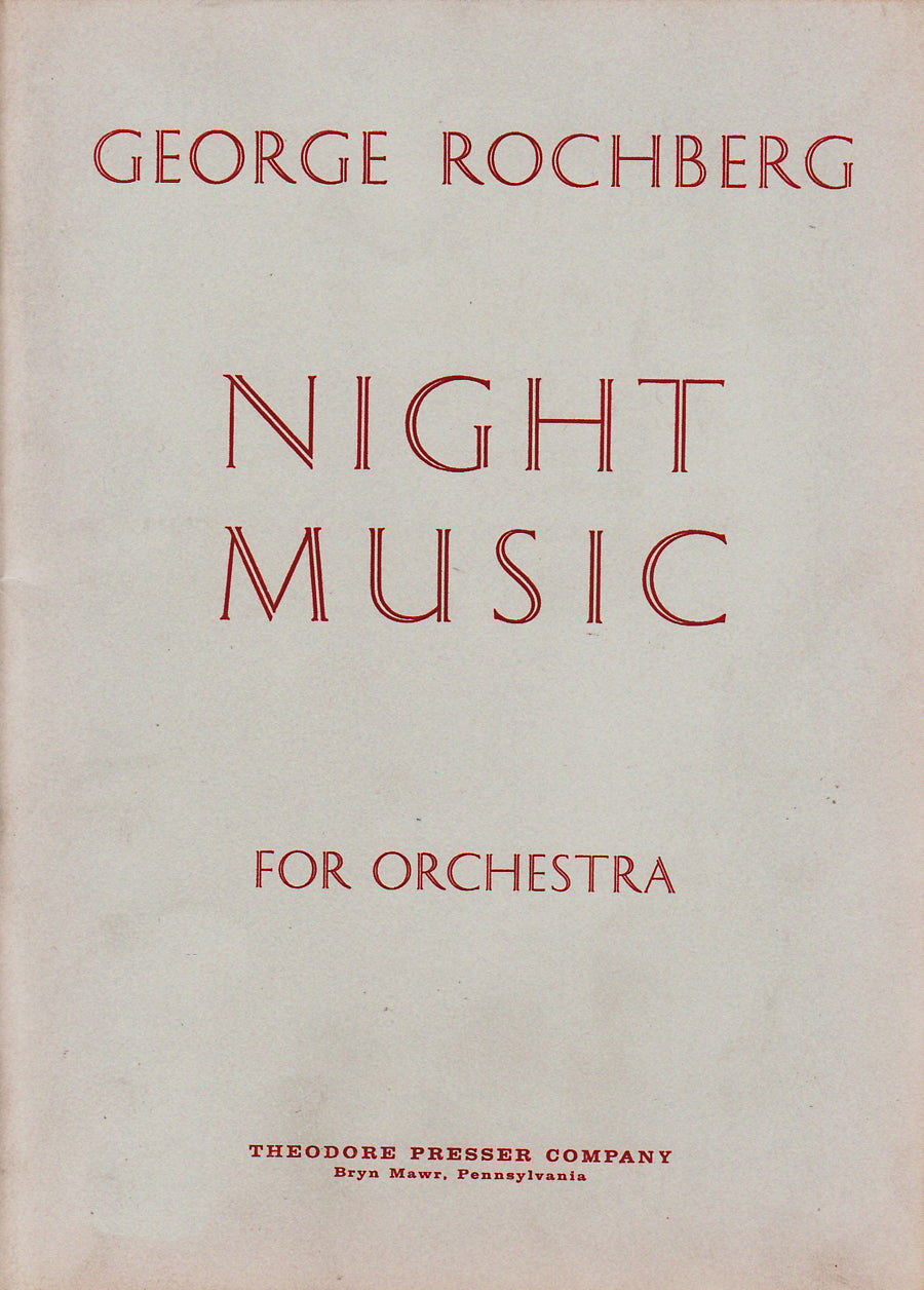 Rochberg: Night Music