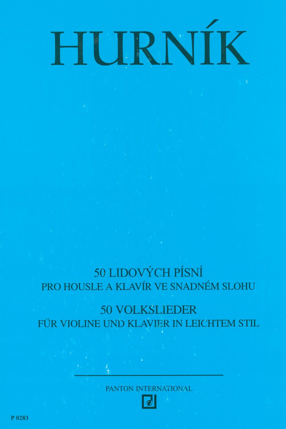 Hurník: 50 Folk Songs for Violin and Piano