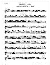 A. Scarlatti: Symphony No. 4 in E Minor