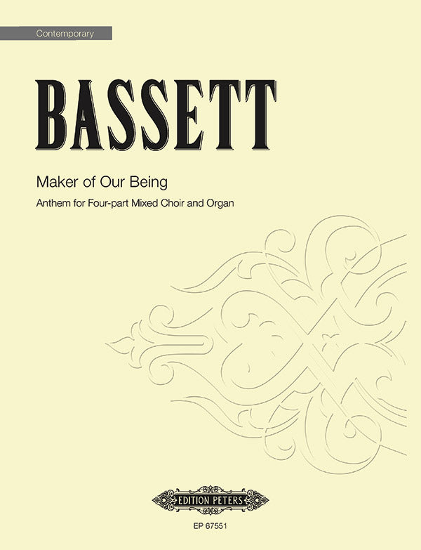 Bassett: Maker of Our Being