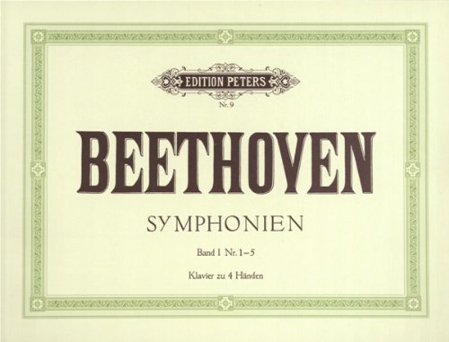 Beethoven: Symphonies 1-5 (arr. for piano 4-hands)