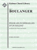 Boulanger: Pour les funérailles d'un soldat