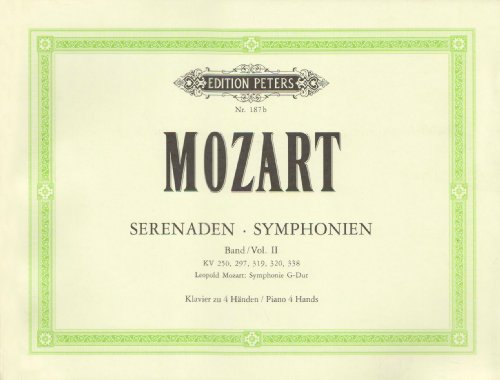 Mozart: Symphonies & Serenades - Volume 2 (arr. for piano 4-hands)