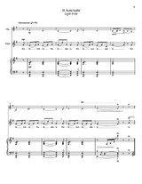 Whitacre: 5 Hebrew Love Songs (Version for Soprano, Violin, & Piano)