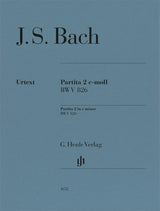 Bach: Partita No. 2 in C Minor, BWV 826