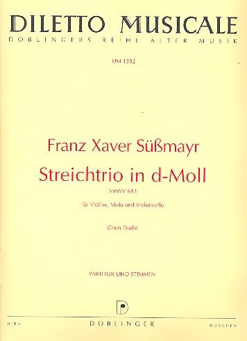 Süssmayr: String Trio in D Minor, SmWV 613