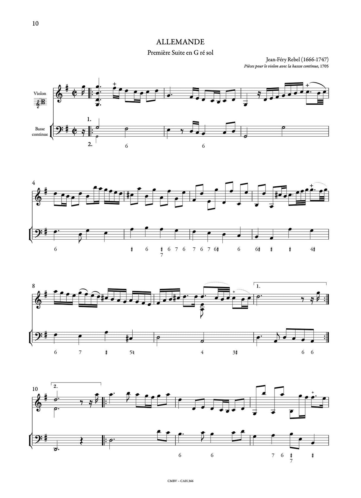 Anthology of French Baroque Music - Violin - Volume 3