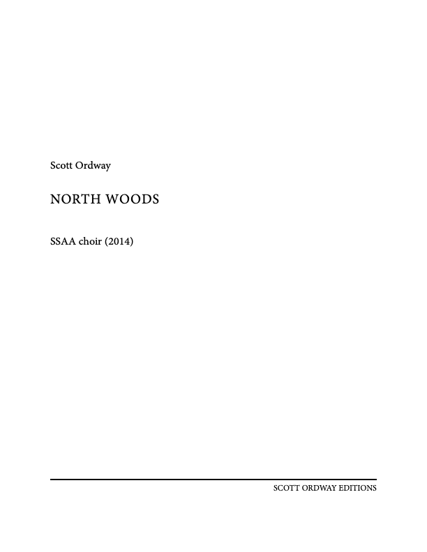 Ordway: North Woods