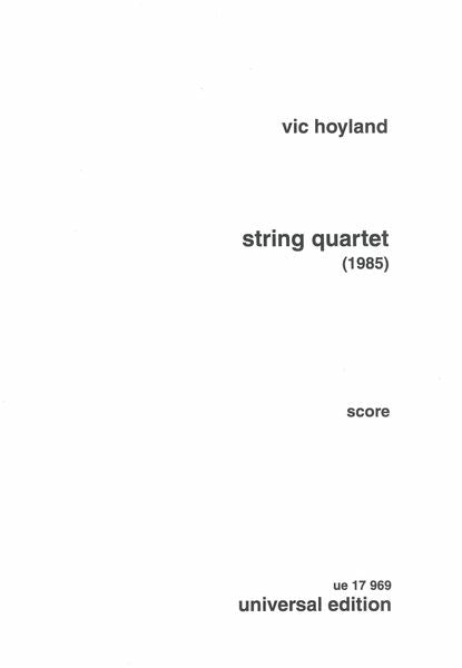 Hoyland: String Quartet
